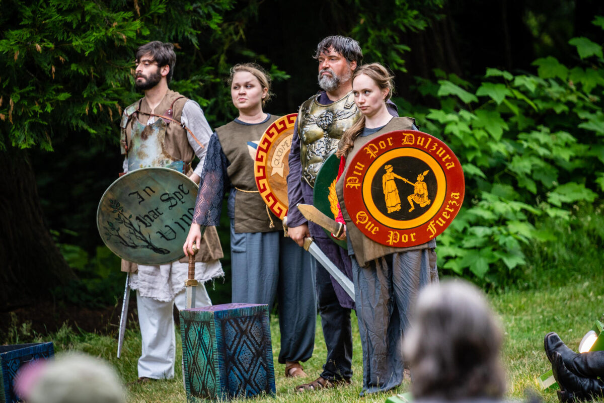 Matthew Fisher, Rachel Ruby Squires, Marc Mok Moser, and Audrey Herold. Photo by Jennifer Crooks.