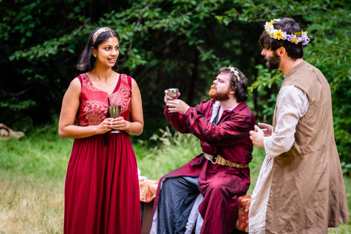 Esha More, Jonathan Swindle, and Matthew Fisher. Photo by Jennifer Crooks.