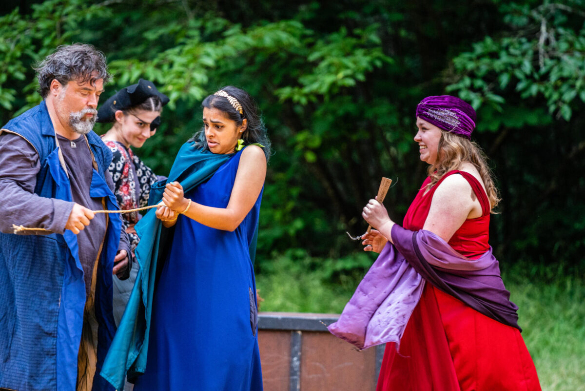 Marc Mok Moser, Jasmine Herrice, Akhila Narayanan, Rachel Ruby Squires. Photo by Jennifer Crooks.