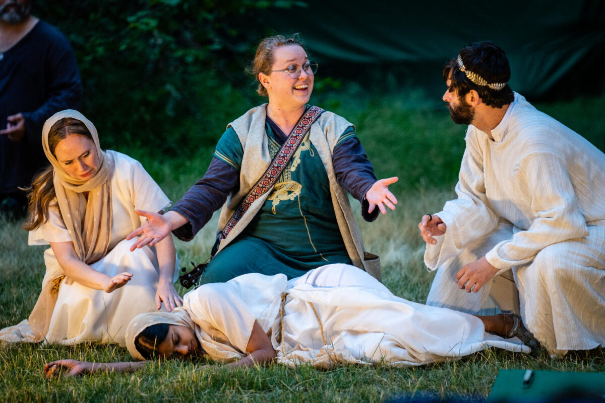 Audrey Herold, Rachel Ruby Squires, Matthew Fisher and Esha More. Photo by Jennifer Crooks.